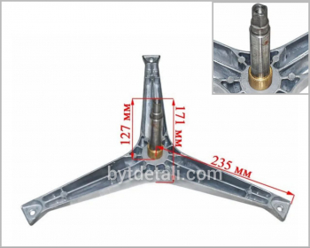 Крестовина барабана Samsung DC97-00124B 126мм COD.734