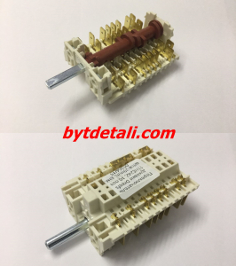 Переключатель духовки Dreefs 11HE242, 10 поз шток-29mm, зам. Hansa 8061791 8050826 8062895  зам. 800810