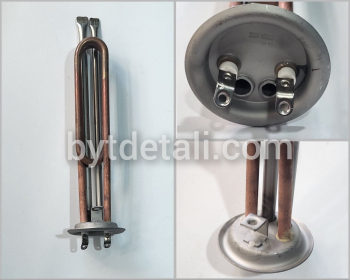 ТЭН RF 1500W, медь, под анод М6, клеммы под винт