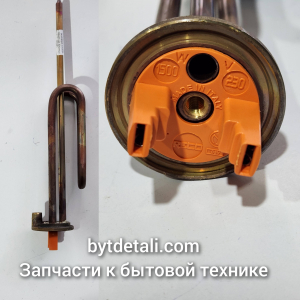 Тэн RCF RECO водонагревателя  1500W  на фланце Ø48мм под анод M6   short