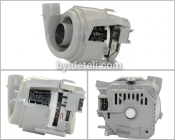 Циркуляционный насос для посудомоечной машины Bosch Siemens/  00755078 / ( 130мм малый )