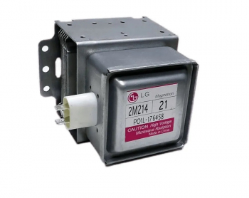 Магнетрон микроволновой печи LG 2M214 подключение 180° (80х80)